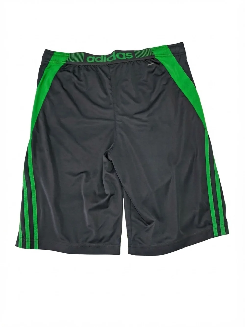 Adidas For Boys Black & Green Athletic Shorts Size XL